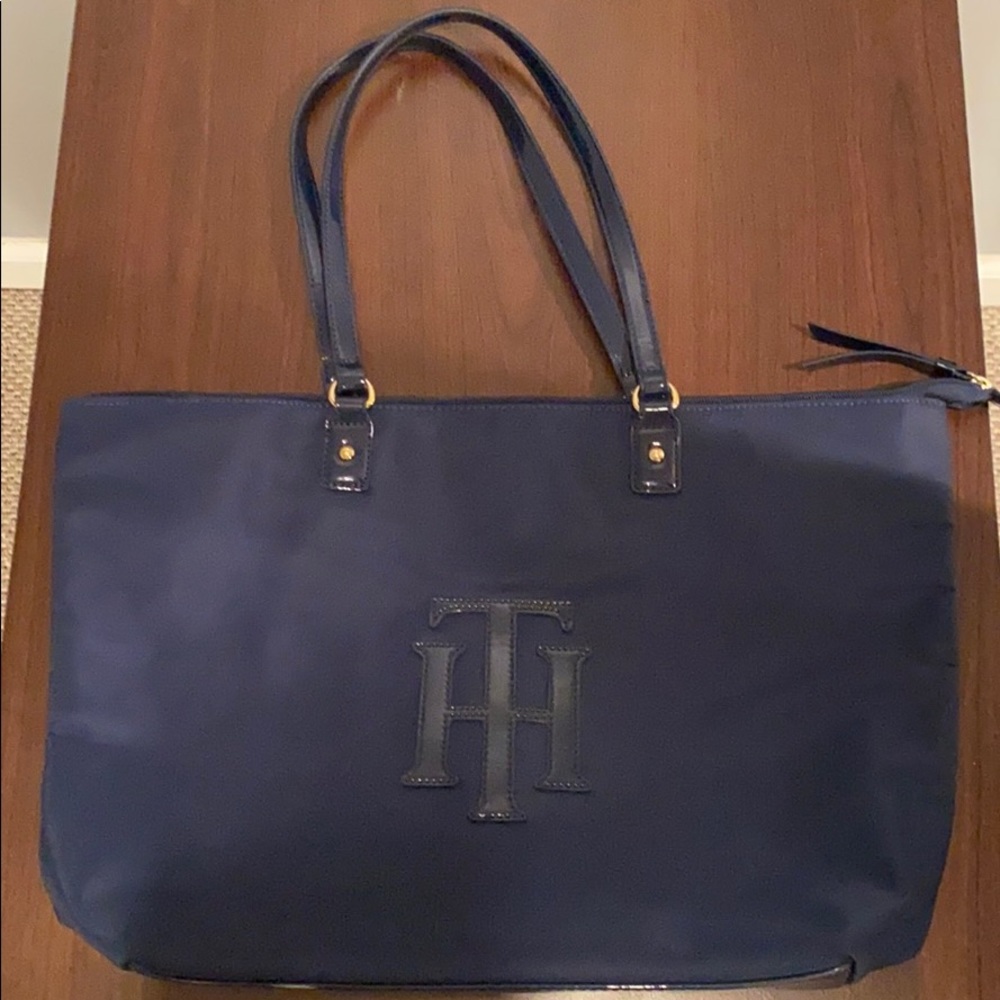 Tommy Hilfiger Nylon Blue tote